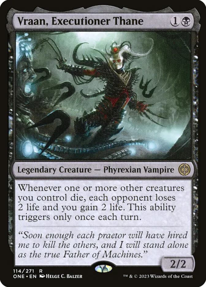 Card image of Vraan, Executioner Thane