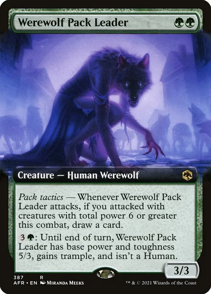 Card image of Werewolf Pack Leader