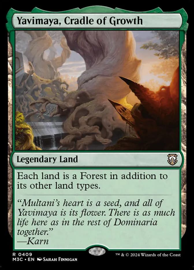 Card image of Yavimaya, Cradle of Growth