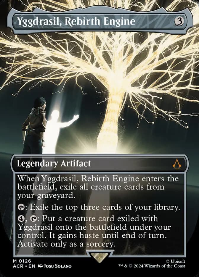 Card image of Yggdrasil, Rebirth Engine