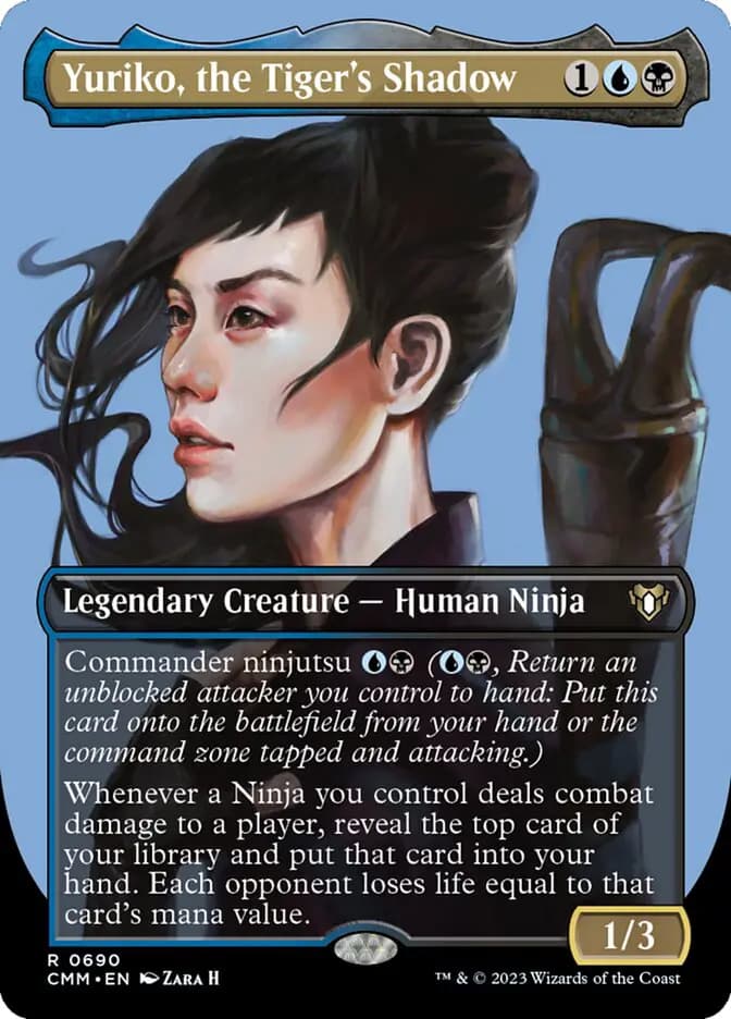 Card image of Yuriko, the Tiger's Shadow